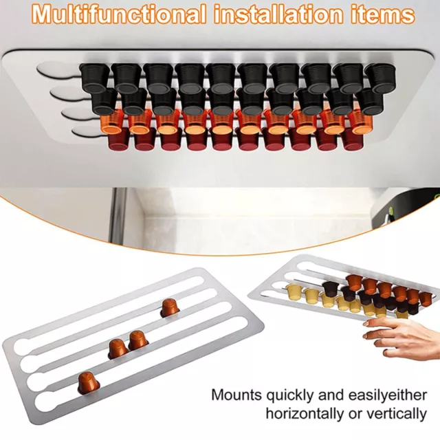 Coffee Capsules Pod Holder Stand Dispenser Rack Storage Capsule For Nespresso