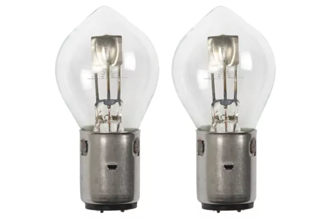 2 x Glühbirne Bilux 6V, 25/25W BA20d (Glühlampe)