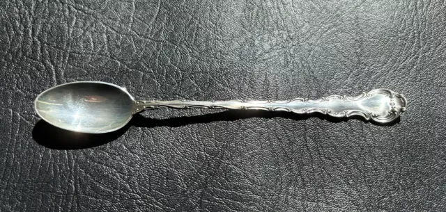 Gorham Strasbourg Sterling Silver Iced Tea Spoon 7 1/2 Inch No Monogram