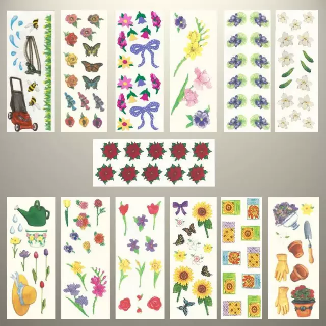 Creative Memories FLOWERS & GARDENING STUDIO STICKERS - VARIETY TO CHOOSE