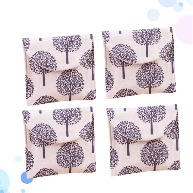 4 PCs Hygienebeutel Mit Reißverschluss Perlmutt Frisch Fräulein