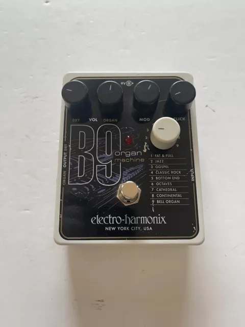 Electro Harmonix B9 Organ Machine B 9 EHX Guitar Multi Effects Pedal