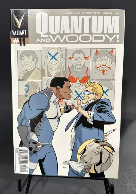 Quantum And Woody #11 Vf Cover B Torres Valiant Entertainment 2014