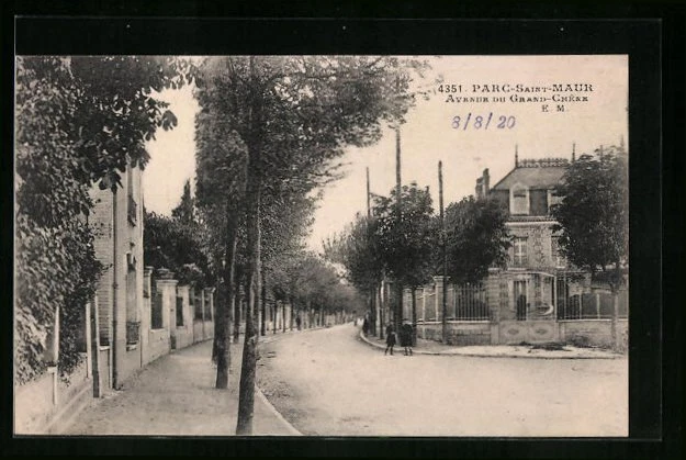 CPA Parc-Saint-Maur, Avenue du Grand-Chêne