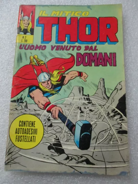 IL MITICO THOR n° 2 - ED. CORNO 1971 - BUONE CONDIZIONI - DI RESA