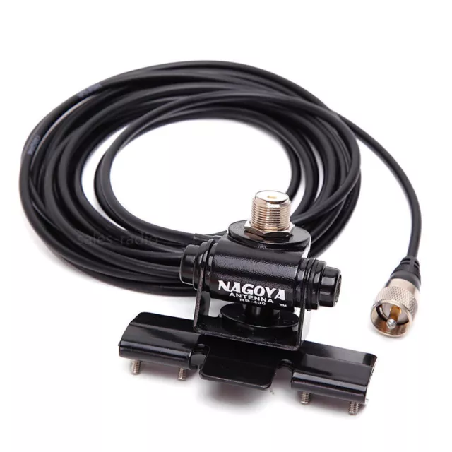 Nagoya RB-400 Mobilantennen Halterungen Clip+5m Kabel QYT KT8900 Amateur Ra I7S6