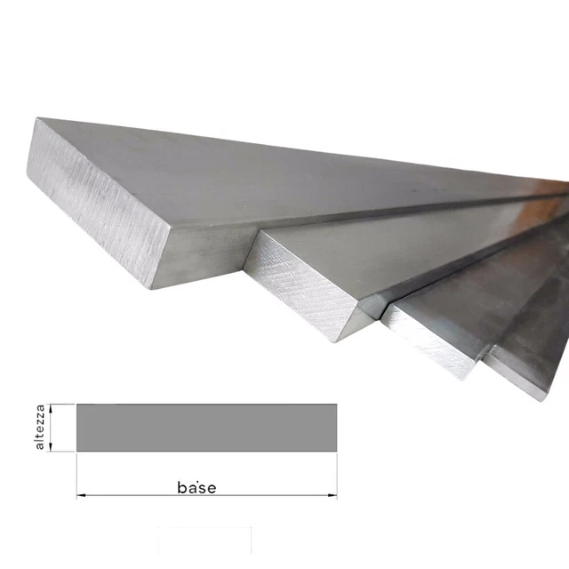 Barra Acciaio Inox Piastre In Alluminio 6082T6 - Diverse Misure