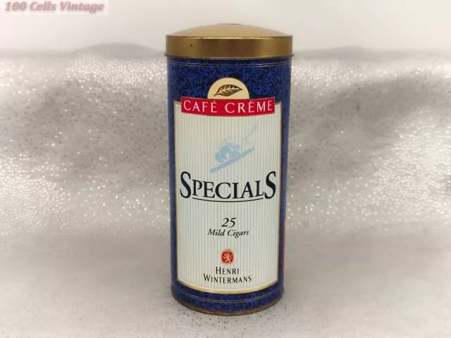 Henri Wintermans Cafe Creme Specials -Vintage Cigar Tin-Tobacco