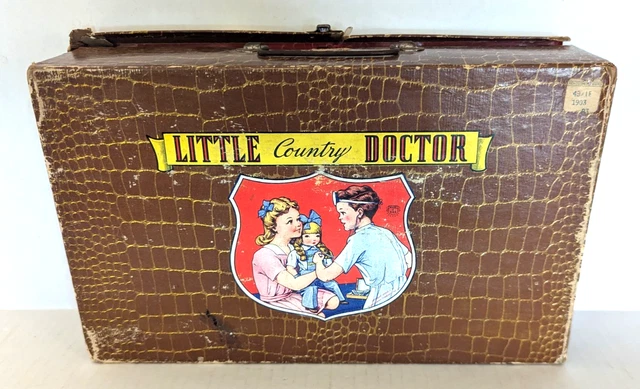 Vintage 50s/60s JUNIOR DOCTOR KIT By Hasbro