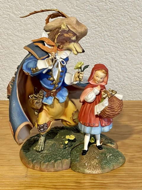 Greenwich Workshop Collection Scott Gustafson Little Red Riding Hood & the Wolf
