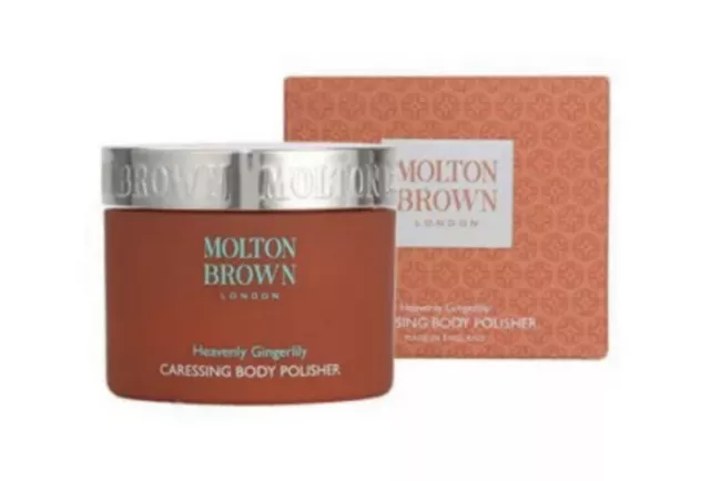 MOLTON BROWN Heavenly Gingerlily Caressing Body Polisher Brand New Sealed 275g