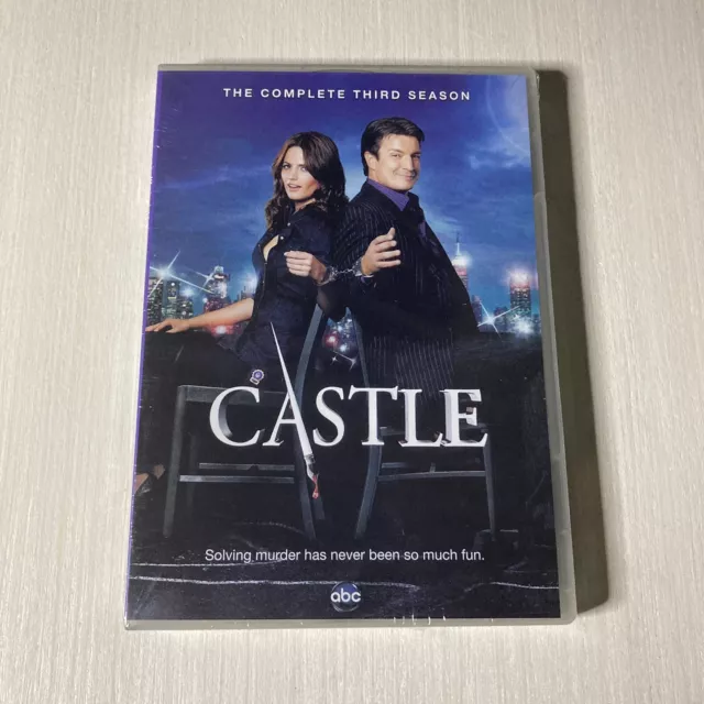 Castle Complete Third Season New Sealed DVD