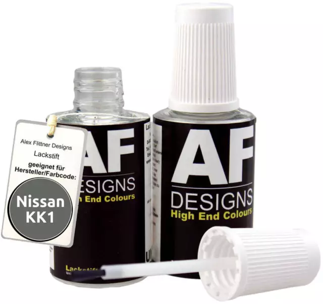 Lackstift für Nissan KK1 Gray Metallic schnelltrocknend 20x20ml Autolack