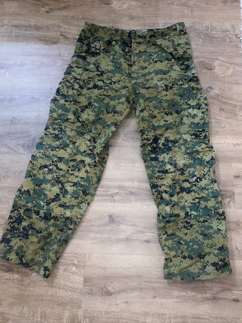 USMC GORE-TEX Woodland MARPAT CAMO Pants Trousers -  LARGE  Long