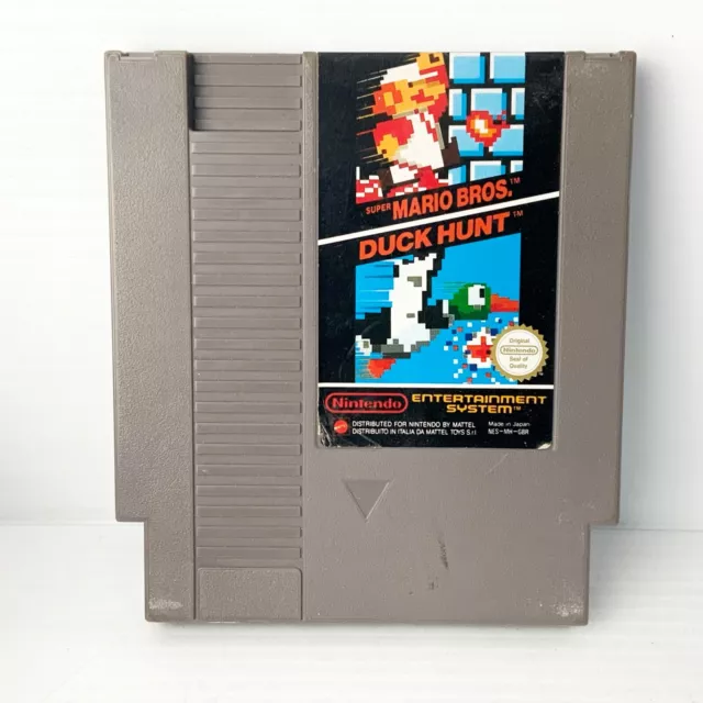 SUPER MARIO BROS Duck Hunt Nintendo NES Tested Working
