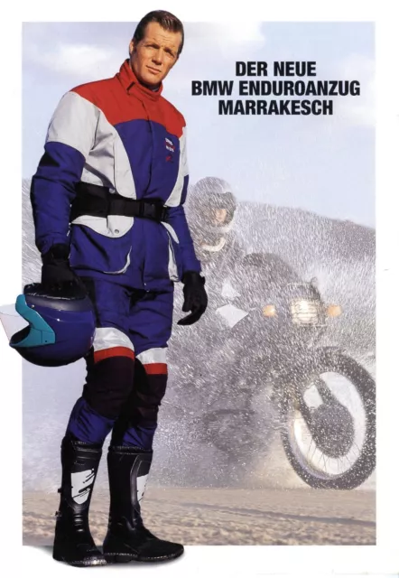 BMW Enduroanzug Marrakesch Prospekt 1994 D Motorradanzug brochure clothing