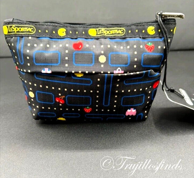 LESPORTSAC X PAC-MAN Small Change Purse1974 Warp Maze Mini