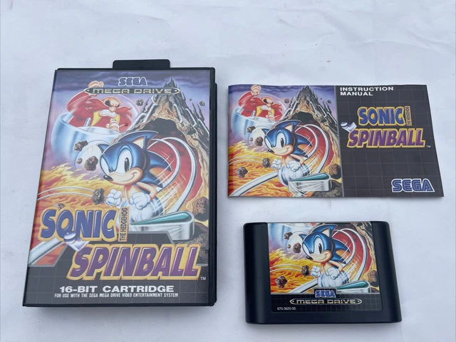 Sonic Spinball Sega Megadrive - Jeux vidéo