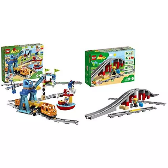 Lego Il Grande Treno Merci Costruzioni Gioco Bambino Bambina Giocattolo 103 & Du