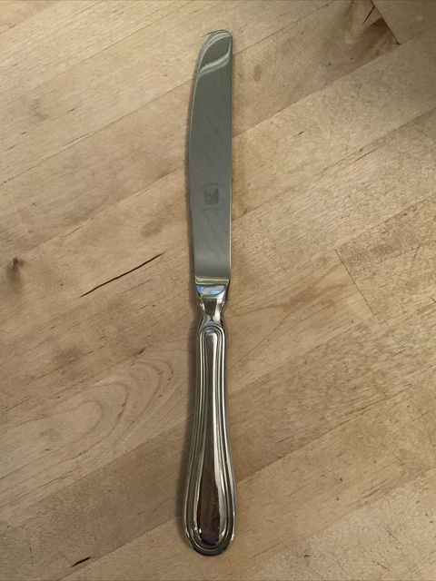 CALDERONI OXFORD Stainless Flatware DINNER KNIFE 18/10 Italy GLOSSY 9 3/8" CALDERONI OXFORD Stainless Flatware DINNER KNIFE 18/10 Italy GLOSSY 9 3/8"