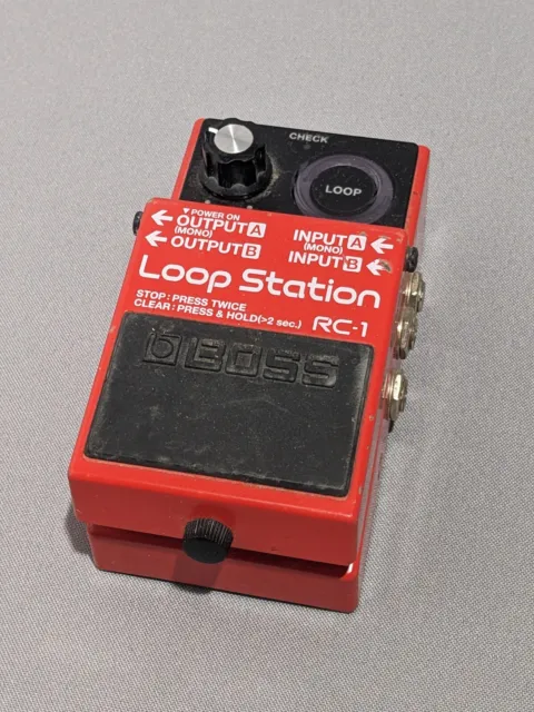 Boss RC-1 Loop Station Guitar Effects Looper Pedal