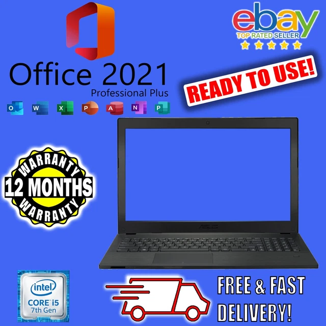 ASUS PRO P2540U Windows 11 Office 2021 i5 8GB RAM 128GB SSD Cheap