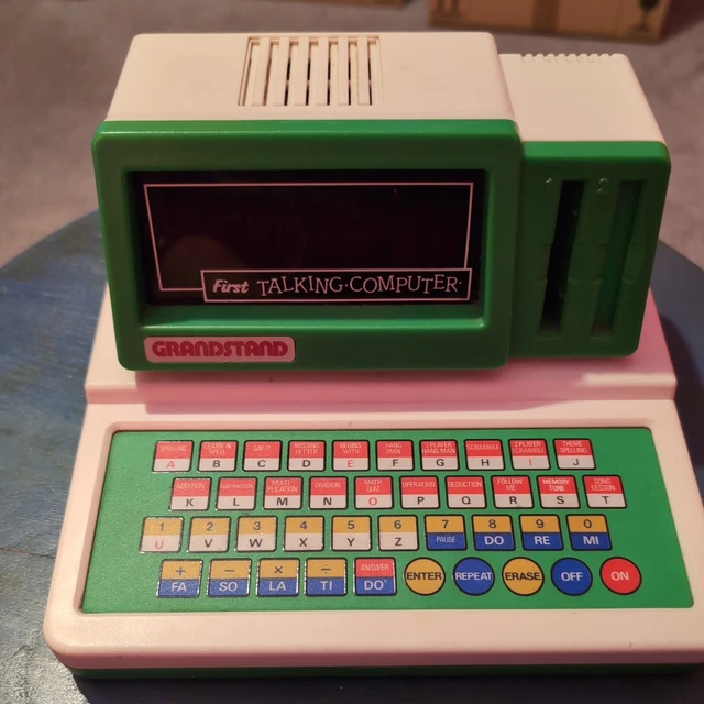 VINTAGE GRANDSTAND 1986 - First Talking Computer £16.15 - PicClick UK