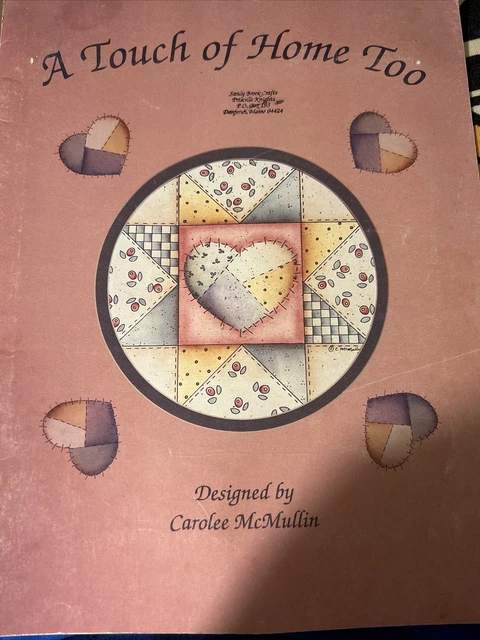 Carolee McMullin - A Touch of Home Too - Patrones de pintura decorativa 38 piezas Libro