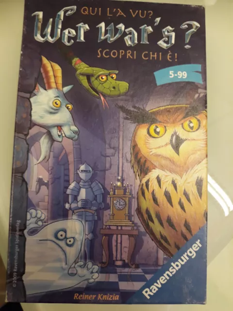 Wer war's? Reisespiel Kartenspiel von Ravensburger ( Unterwegs Edition )