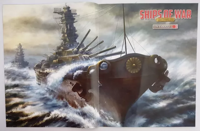 SHIPS OF WAR Collection Issue 1 YAMATO 1945 [Japan] - MAGAZINE ONLY - No Ship! 2