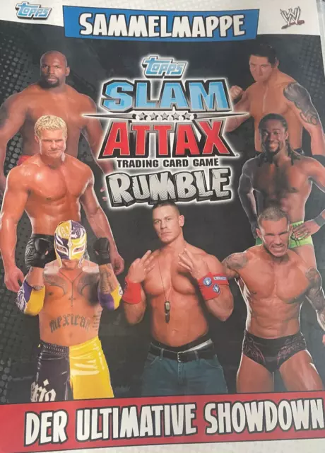 Topps WWE Slam Attax Rumble (Wrestling 2011) - ALLE 223 Trading Cards (KOMPLETT)