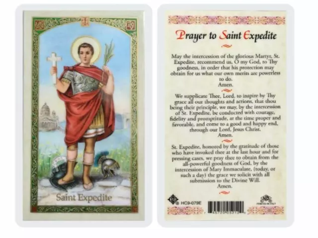 Prayer to The Angelus Laminated Prayer Cards - Pack of 25- English