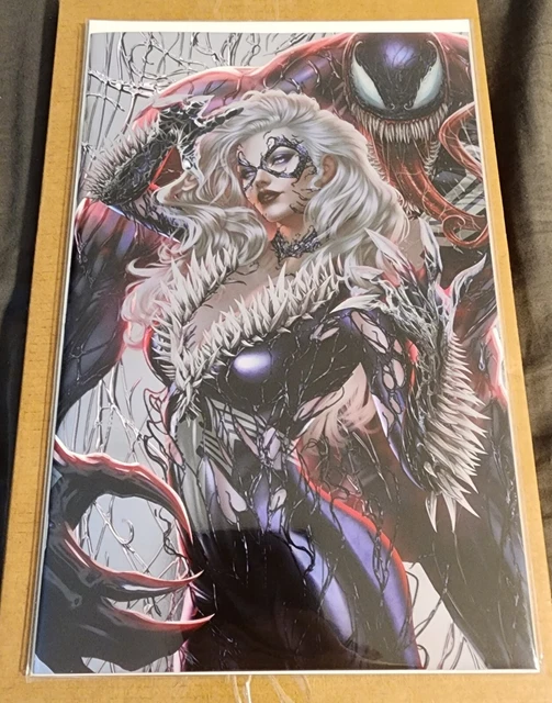 Amazing Spiderman 29 Ariel Diaz Foil Virgin Variant Nm  2023 Venomized