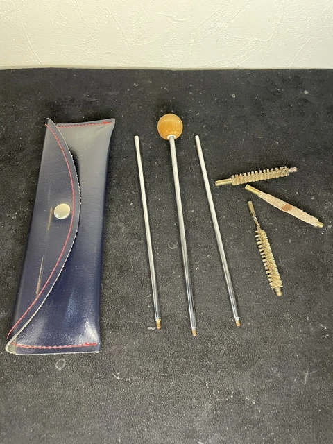 Kit De Nettoyage Pour Canon De Fusil Ancien - Dans Sa Boîte D'Origine | Occasion