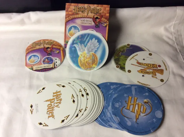 Harry Potter Round Playing Cards with Special Glitter Card 3