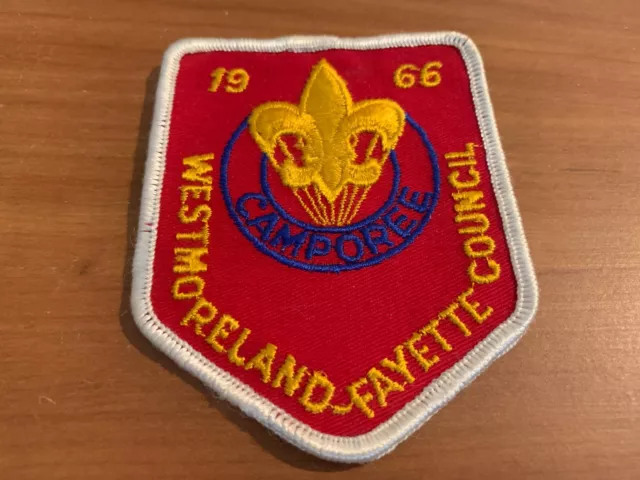 BSA, 1966 Camporee Patch, Westmoreland-Fayette Council