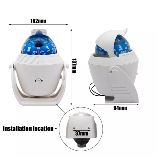 Ball Sea Marine Compass Zirkel Kompassboot