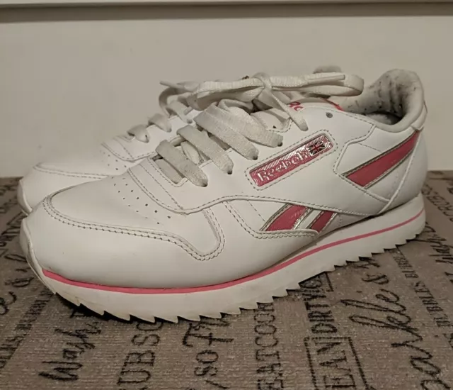 Reebok sale pelle bianca