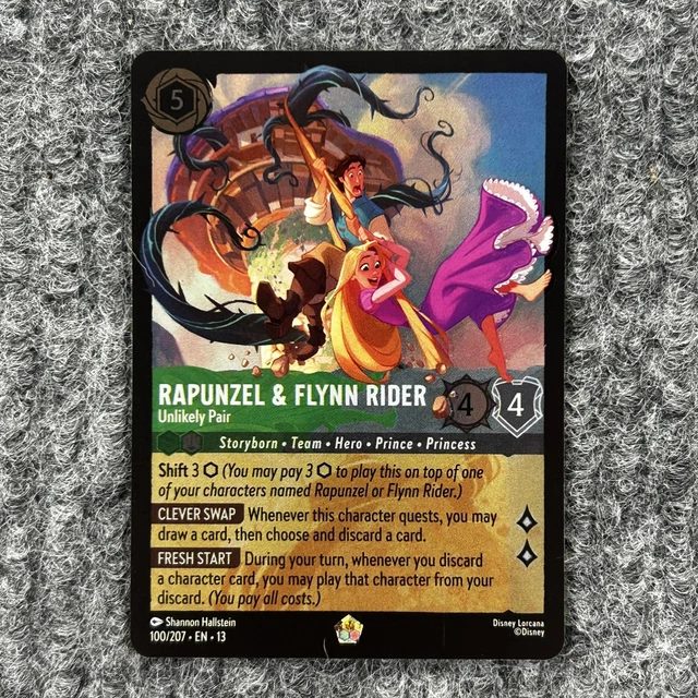 flynn rider lorcana card - (Confident Vagabond) - 81/204 - Common (Foil) Confident Vagabond Ink Type DISNEY LORCANA ATTACK of the