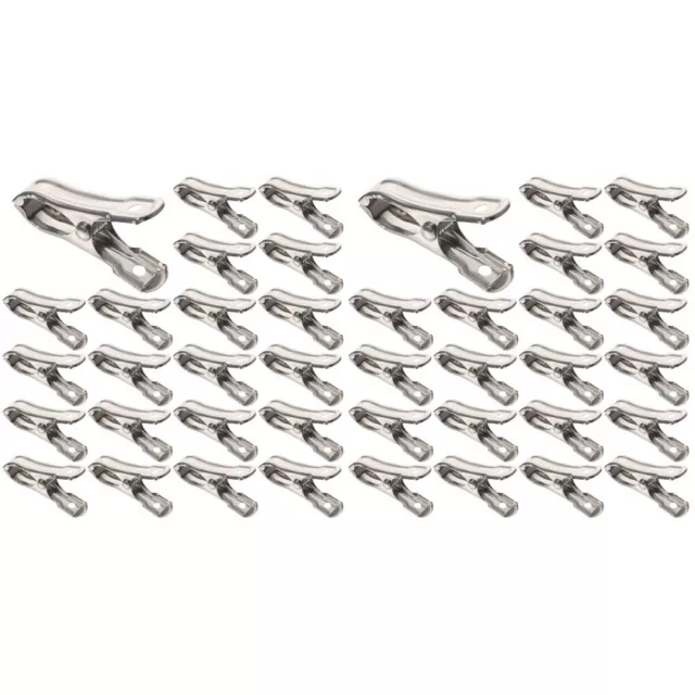 80 Pcs Greenhouses for Outdoors Heavy Duty Stainless Steel Clips Large