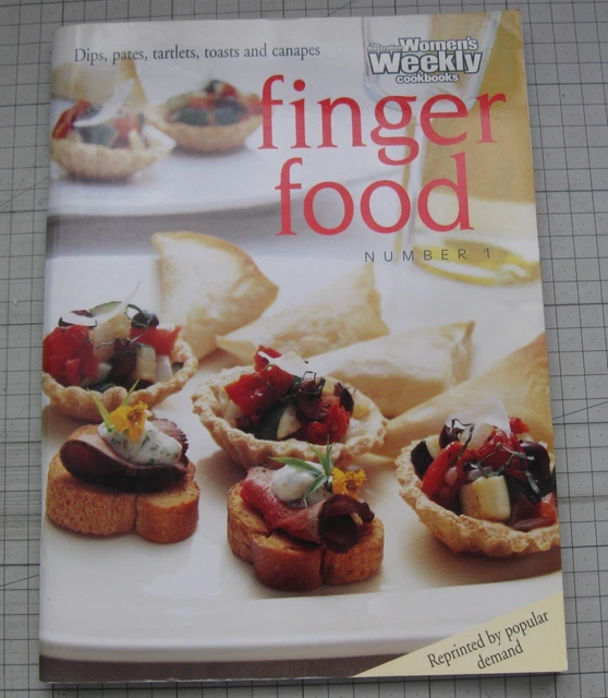 AUSTRALIAN WOMENS WEEKLY cookbook Finger Food 200 recipes party nibbles