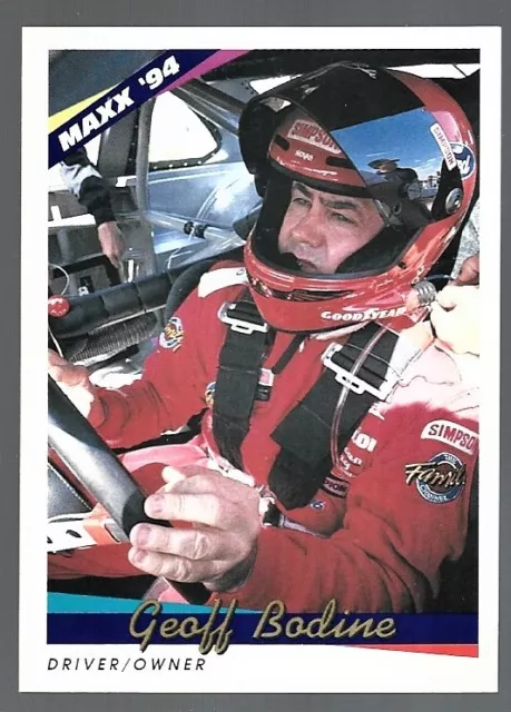 1994 Maxx NASCAR Trading Card Singles Complete Your Set Pick From List EXC