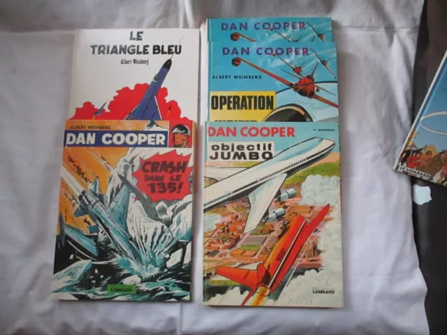 "LOT DE 4 DAN COOPER des années 70-80 - en TBE++/NEUF