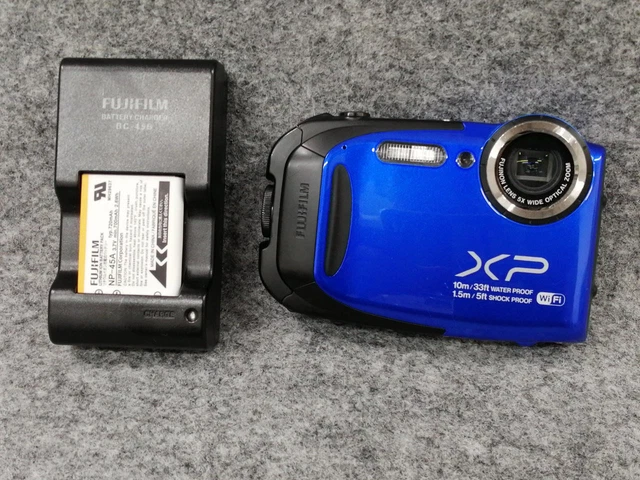 FUJI FILM FinePix XP FINEPIX XP70 BLUE Amazon.com : Fujifilm XP70