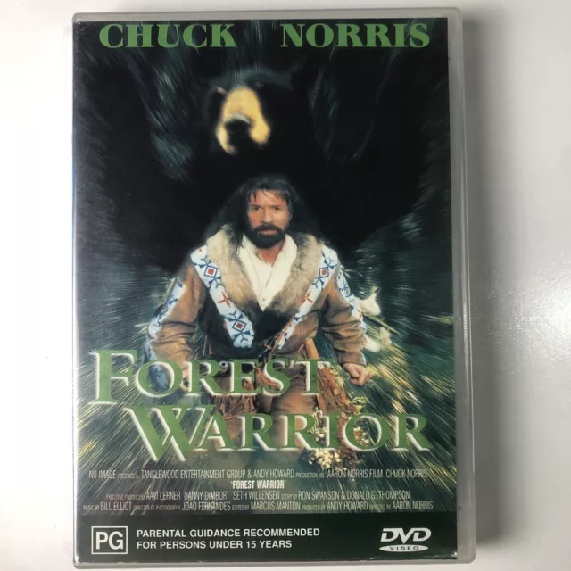 Forest Warrior Chuck Norris Action DVD Movie Film Region 4