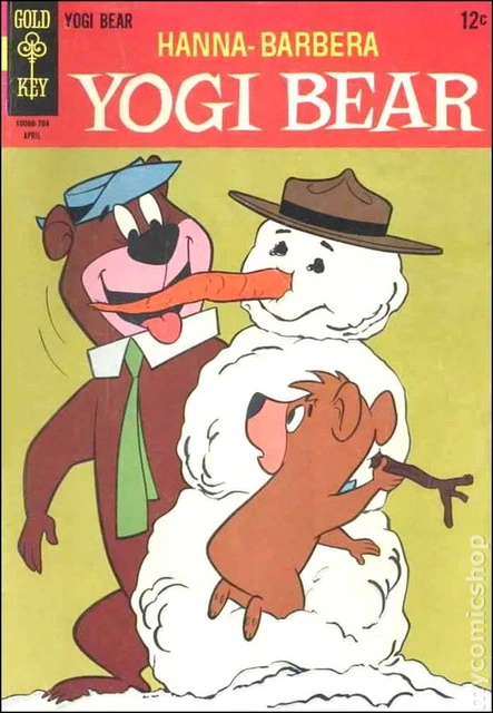 Yogi Bear #28 VG 4.0 1967 Stock Image Low Grade