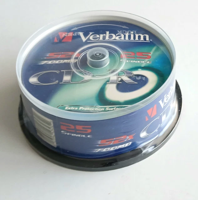 Verbatim CD-R AZO Wide Inkjet Printable