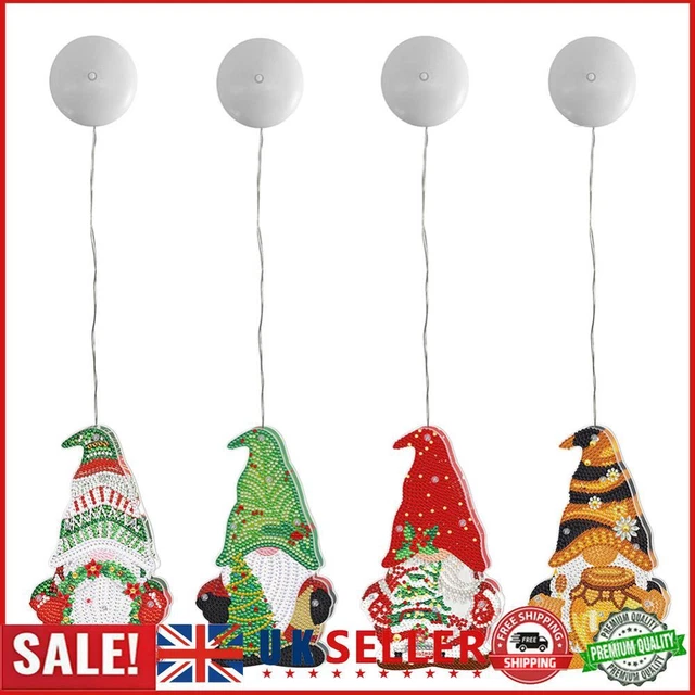 5D DIY Special Shape Diamond Painting Goblin Crystal Diamond LED Hanging Light G