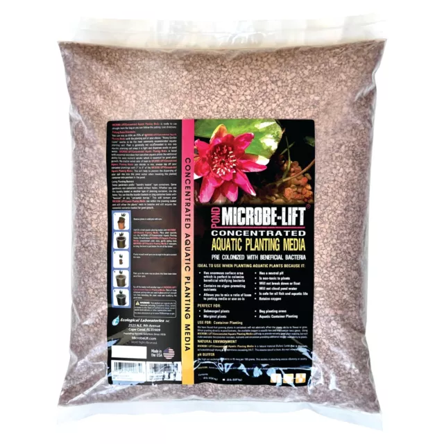 Microbe Lift 20-Pound Pond Concentrated Aquatic Planting Media MLCAPM20