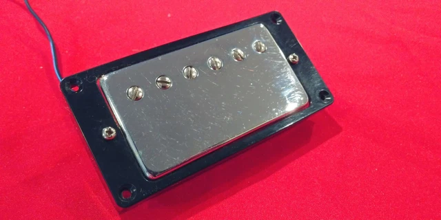 Vintage 1970's Harmony H-90 Les Paul Copy Guitar Bridge Pickup w Surround Vintage 1970's Harmony H-90 Les Paul Copy Guitar Bridge Pickup w Surround
